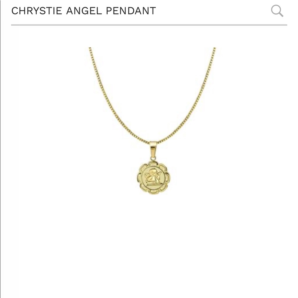 The M jewelers necklace